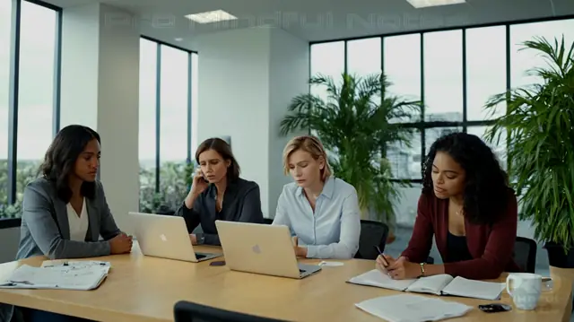 A diverse group of individuals showing emotional distress, various coping mechanisms like writing or deep breaths, a range of therapeutic environments such as office settings and nature walks, visual elements representing stressors like life events or work challenges