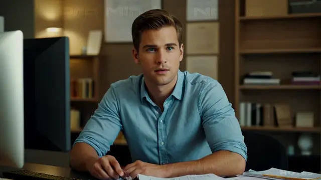 A motivated young entrepreneur