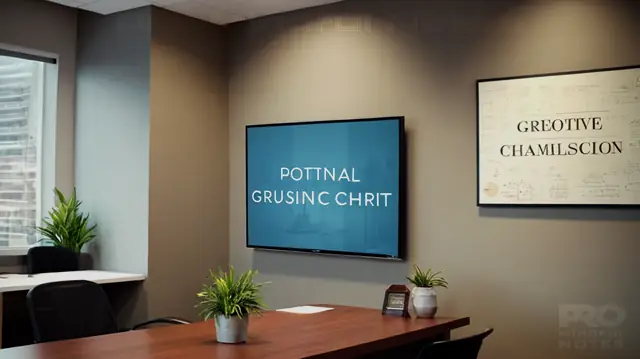 budgeting counselor, motivational quote banner, positive financial growth chart, confidential client discussions, innovative marketing strategies display, serene office space background