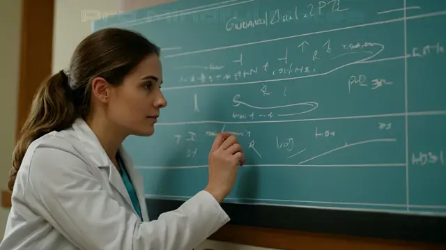 professional development growth charts, ethereal reflection pool, attentive clinician scribbling notes, supervisory guidance beam, compassionate eye contact between patient and therapist, serene environment, collaborative atmosphere, moment of insight